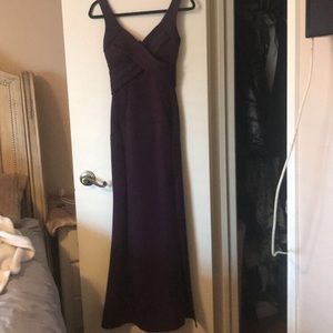 Long Purple dress